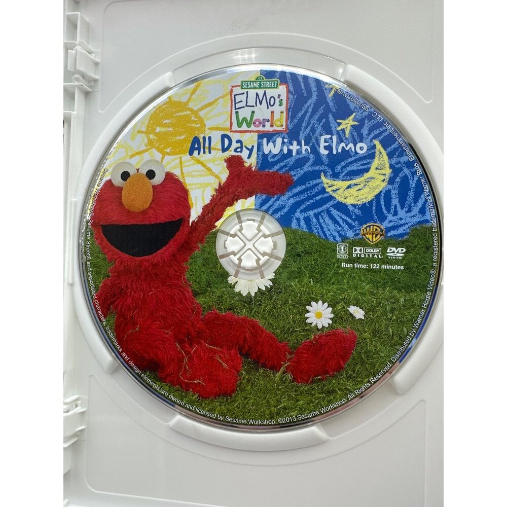 Sesame Street Elmos World All Day with Elmo Kids Educational 122 Minutes - Picture 2 of 5